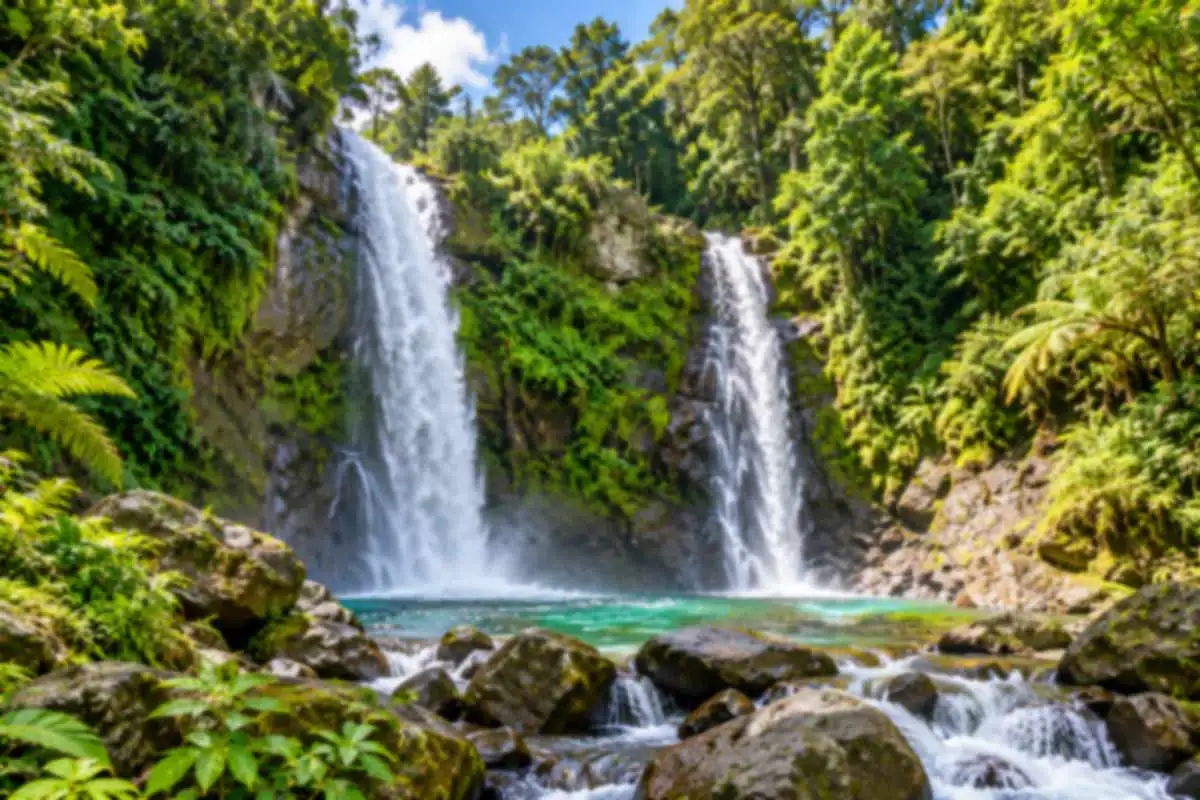 Air Terjun Kembar Taman Simalem Resort, Tarikan Alam Semula Jadi yang Menawan