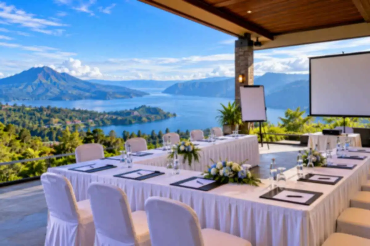 Pakej Meeting di Taman Simalem Resort: Mesyuarat Korporat dengan Panorama Indah Danau Toba