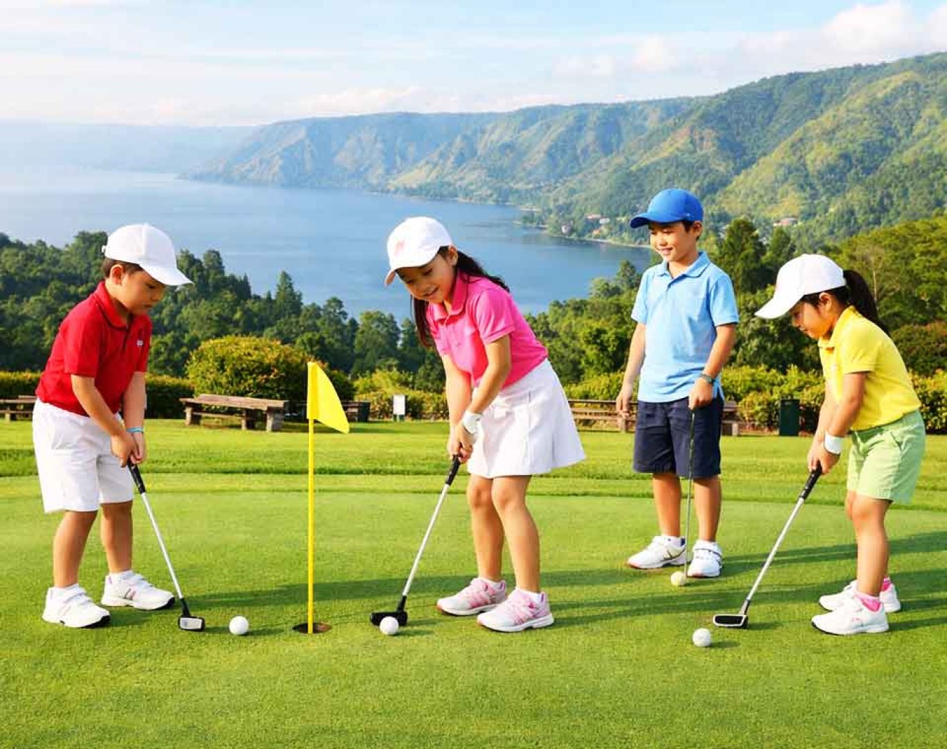 kiddy golf taman simalem reosrt